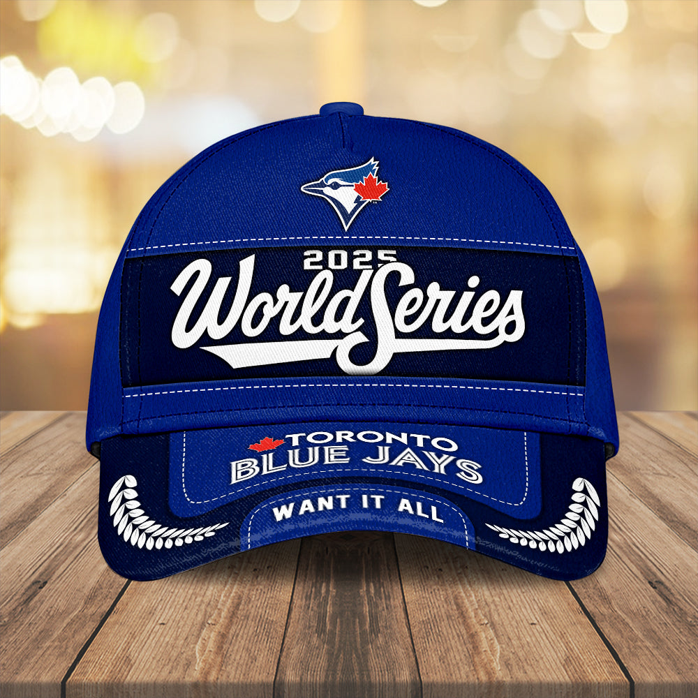 Toronto Blue Jays 2025 American League Champions Classic Cap – MAITM13602