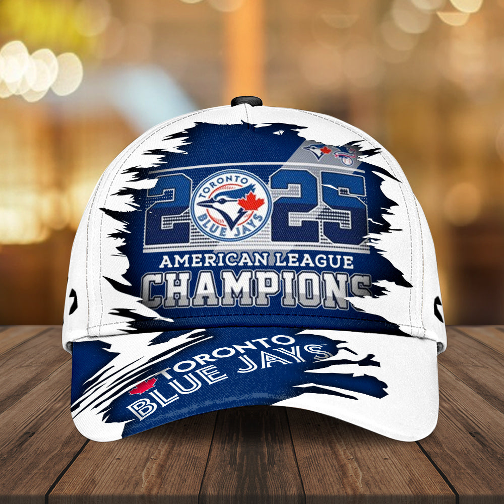 Toronto Blue Jays 2025 American League Champions Classic Cap – MAITM13603