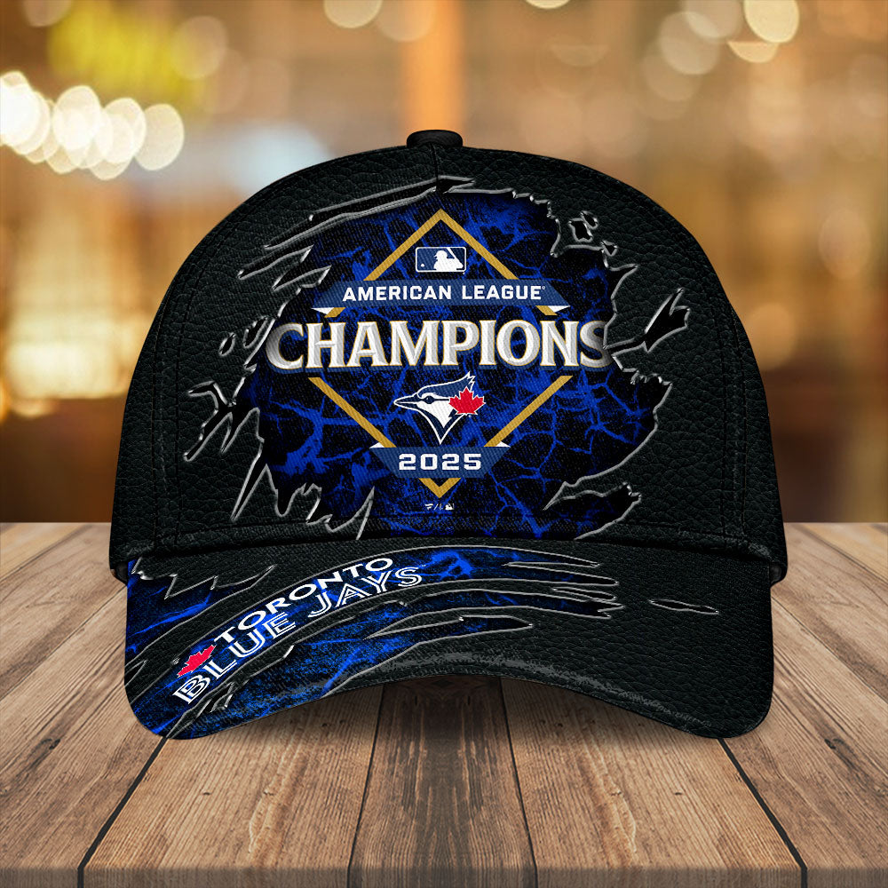 Toronto Blue Jays 2025 American League Champions Classic Cap – MAITM13659