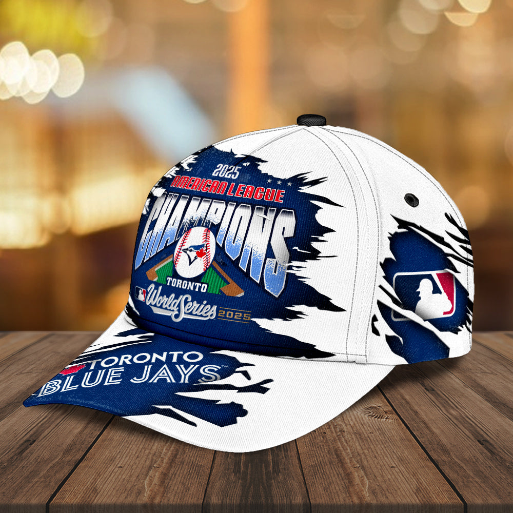 Toronto Blue Jays 2025 American League Champions Classic Cap – MAITM13706