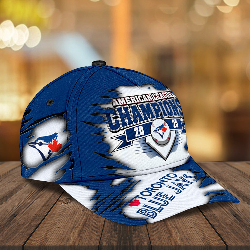 Toronto Blue Jays 2025 American League Champions Classic Cap – MAITM13755