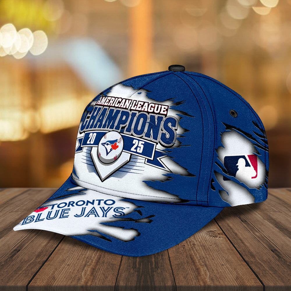 Toronto Blue Jays 2025 American League Champions Classic Cap – MAITM13755