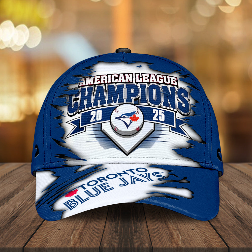 Toronto Blue Jays 2025 American League Champions Classic Cap – MAITM13755