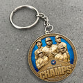 Toronto Blue Jays 2025 American League Champions Custom Shape 2-sided Keychain – MAITM13626