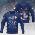 Toronto Blue Jays 2025 American League Champions 3D Apparel – HOATT14185