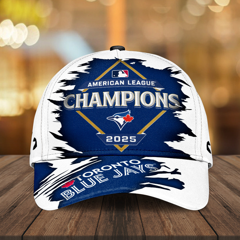Toronto Blue Jays 2025 American League Champions Classic Cap – MAITM13536