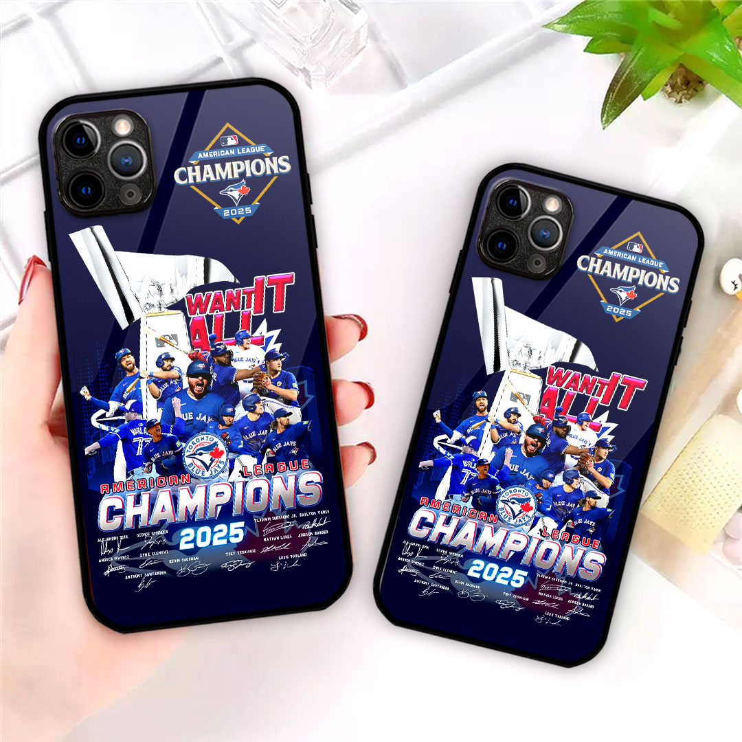 Toronto Blue Jays 2025 American League Champions Phone Case – HOATT14480