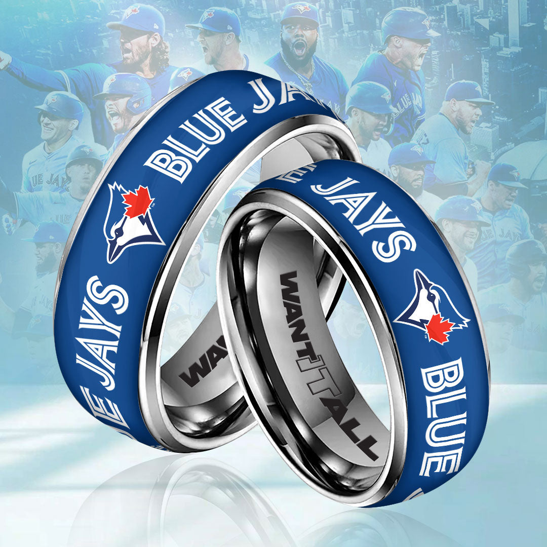 Toronto Blue Jays 2025 American League Champions Custom Alloy Ring – HOATT14279