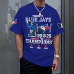 Toronto Blue Jays 2025 American League Champions 3D Apparel – MAITM13537