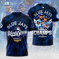 Toronto Blue Jays 2025 American League Champions 3D Apparel – MAITM13618
