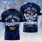 Toronto Blue Jays 2025 American League Champions 3D Apparel – MAITM13618