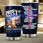 Toronto Blue Jays 2025 American League Champions Tumbler Cup – MAITM13611