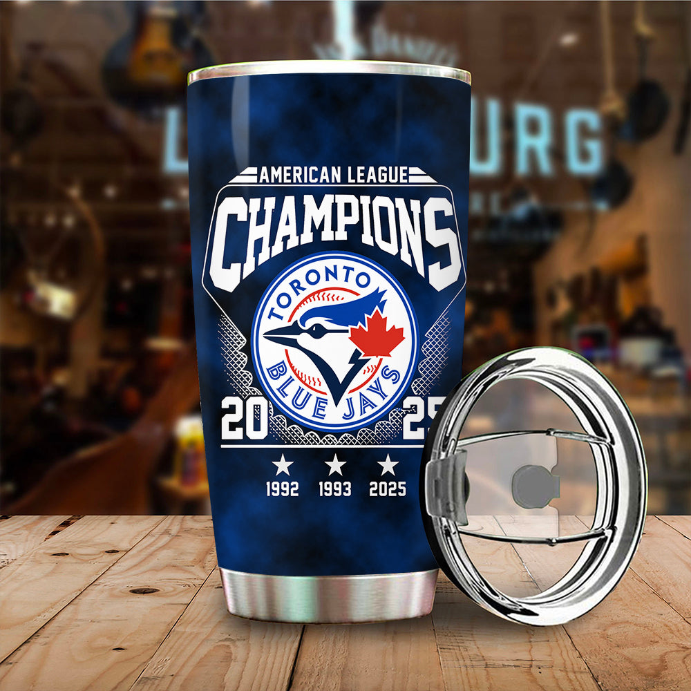 Toronto Blue Jays 2025 American League Champions Tumbler Cup – MAITM13613