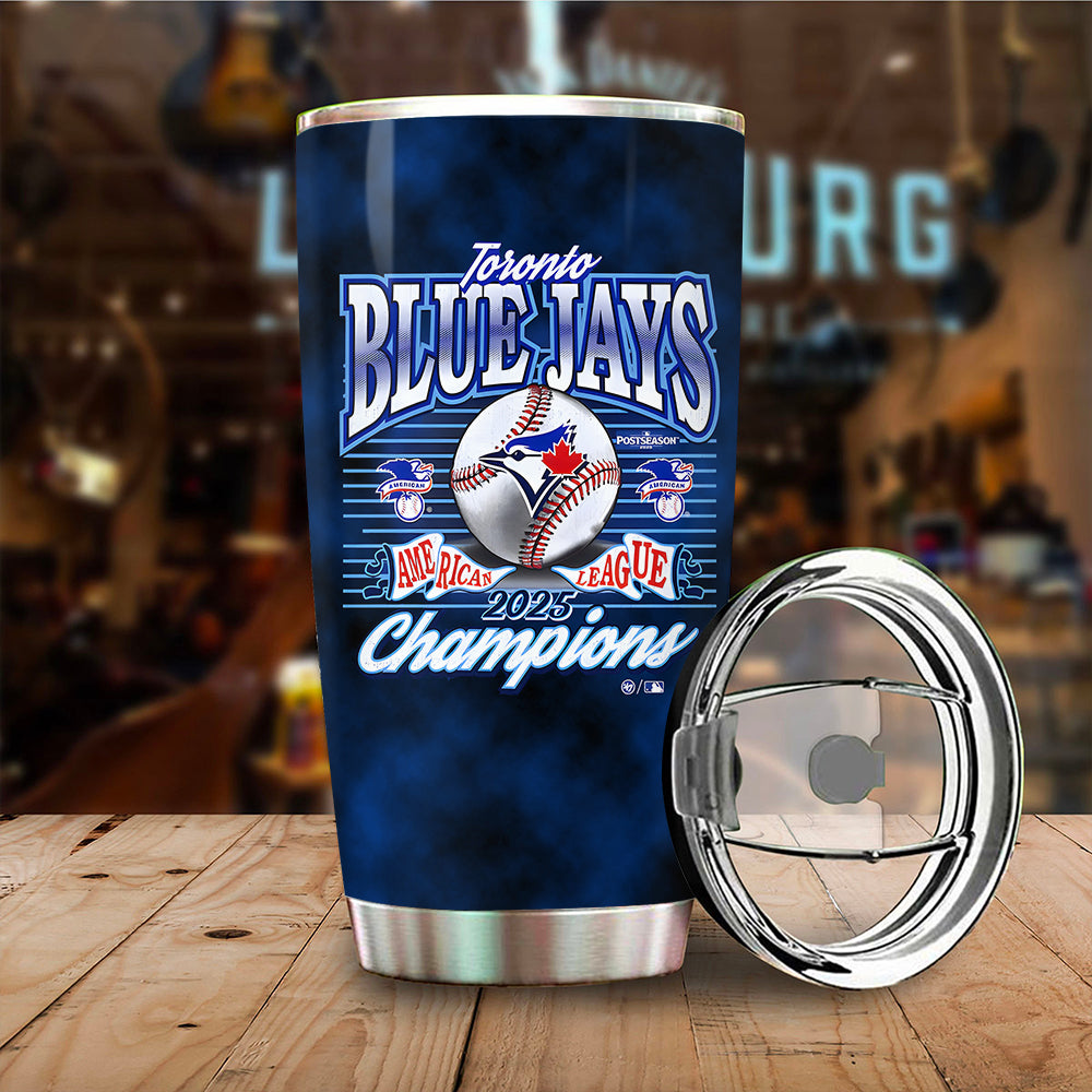 Toronto Blue Jays 2025 American League Champions Tumbler Cup – MAITM13740