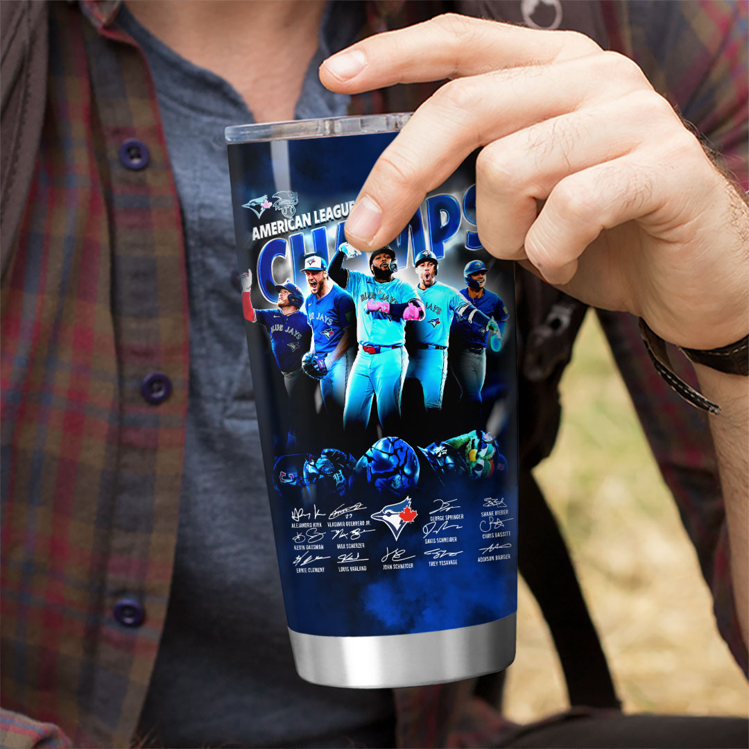 Toronto Blue Jays 2025 American League Champions Tumbler Cup – HOATT14123