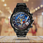 Toronto Blue Jays 48th Anniversary Black Stainless Steel Watch – TANTN17990