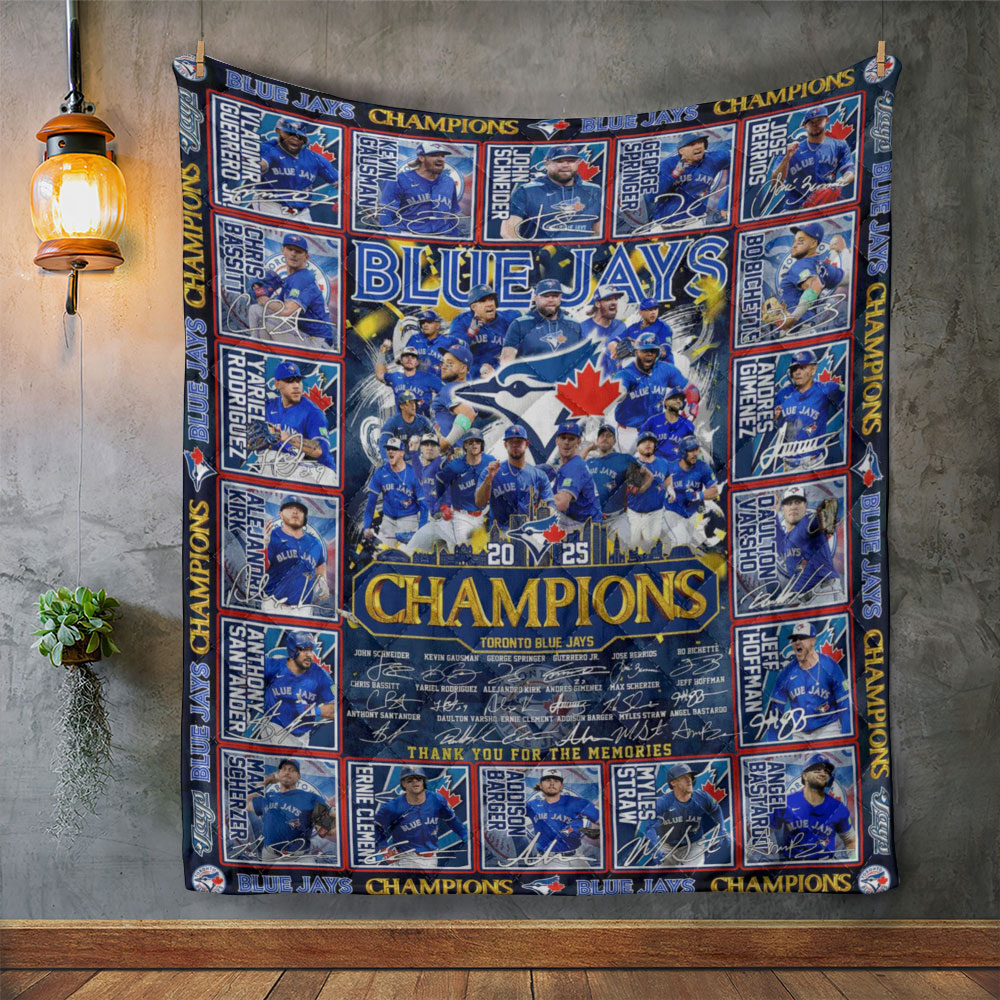 Toronto Blue Jays Quilt Blanket – TANTN18670