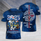 Toronto Blue Jays 2025 American League Champions 3D Apparel – TANTN18267
