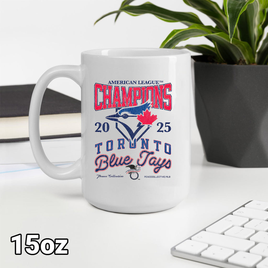 Toronto Blue Jays 2025 American League Champions Ceramic Mug – TANTN18538