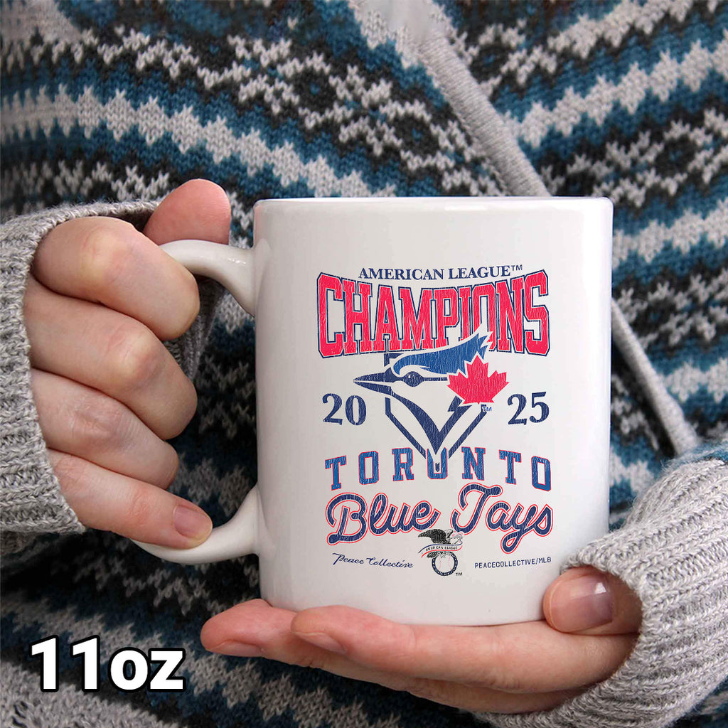 Toronto Blue Jays 2025 American League Champions Ceramic Mug – TANTN18538