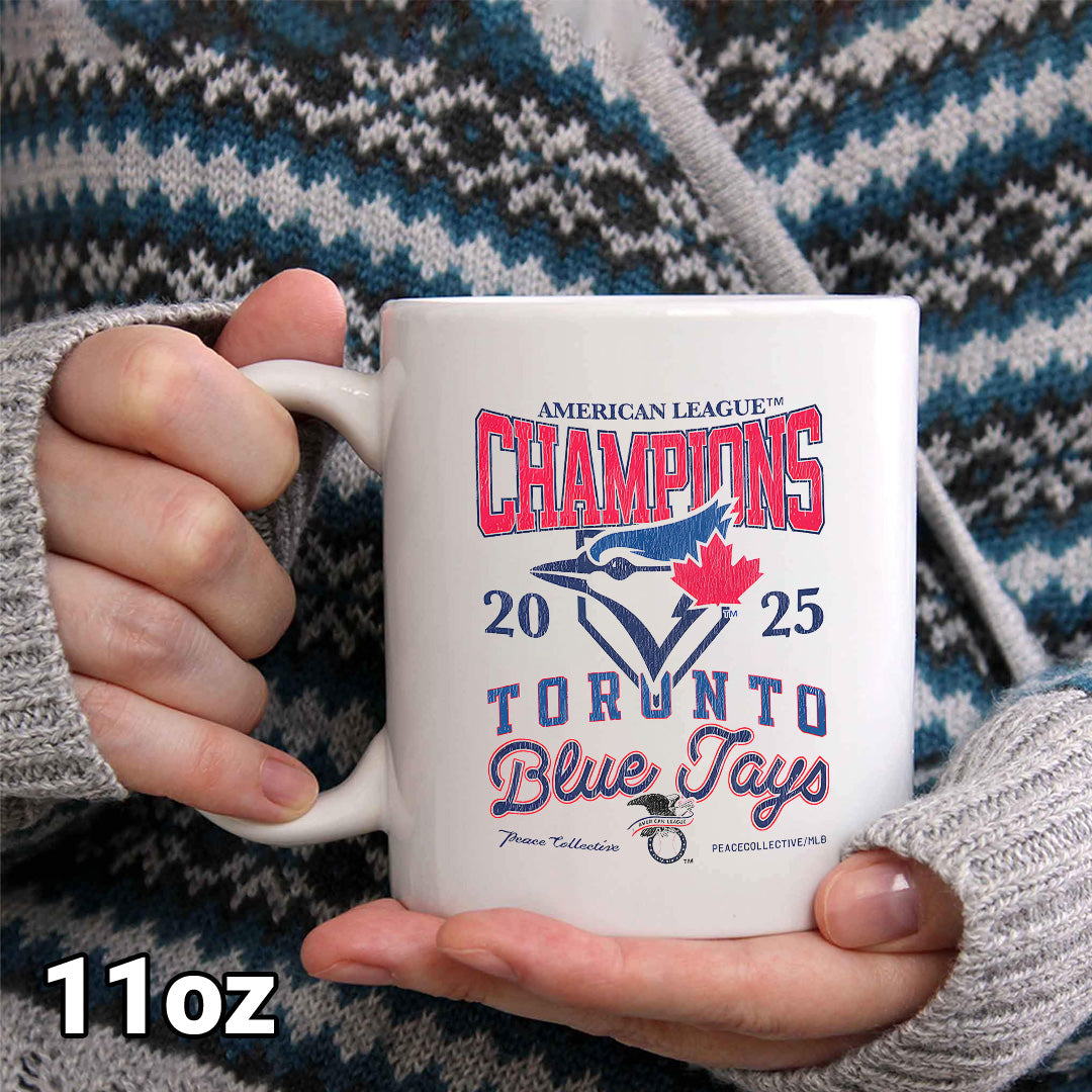 Toronto Blue Jays 2025 American League Champions Ceramic Mug – TANTN18538