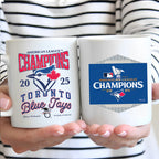 Toronto Blue Jays 2025 American League Champions Ceramic Mug – TANTN18539