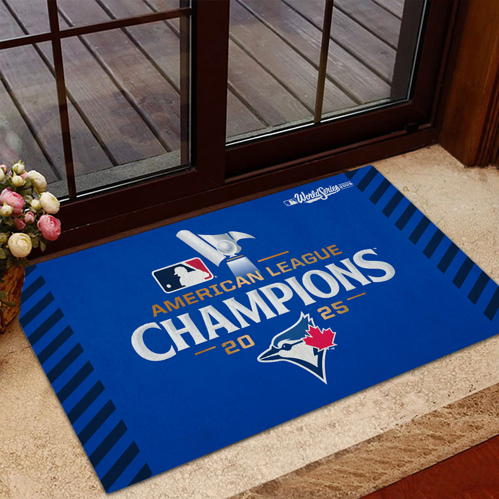 Toronto Blue Jays 2025 American League Champions Doormat – TANTN17648