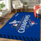 Toronto Blue Jays 2025 American League Champions Rectangular Rug – TANTN17649