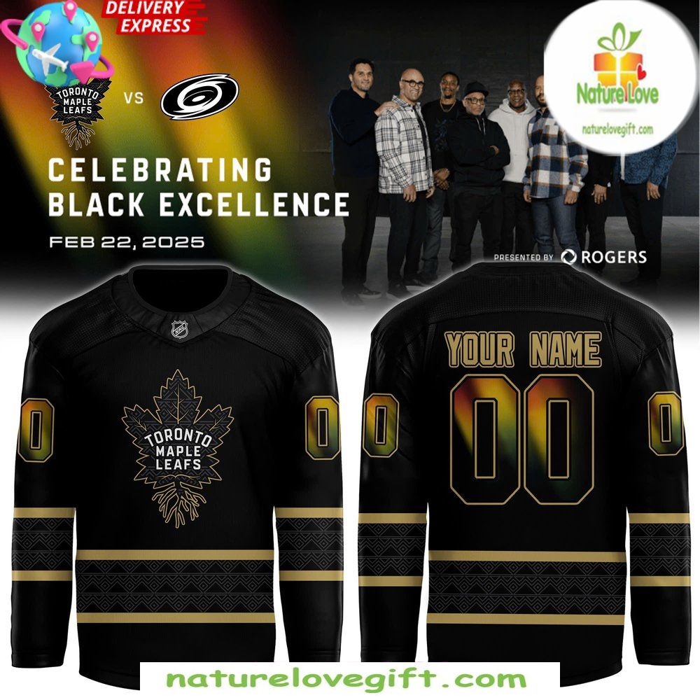 Toronto Maple Leafs Black Excellence Jersey
