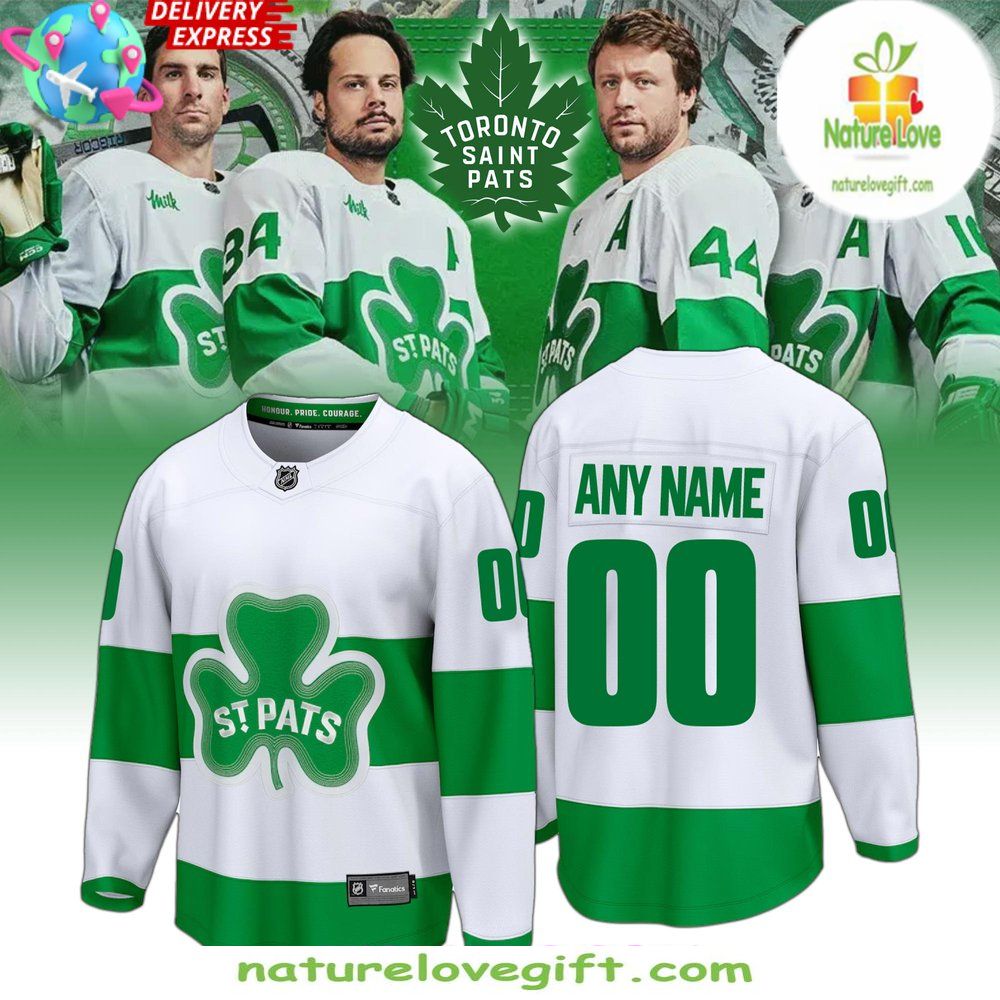 Toronto Maple Leafs St Patricks Day 2026 Hockey Jersey