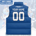 Personalized Toronto Blue Jays 3D Sleeveless Down Jacket – GNENEW732
