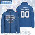 Personalized Toronto Blue Jays 3D Stand Collar Puffer Jacket – GNENEW734