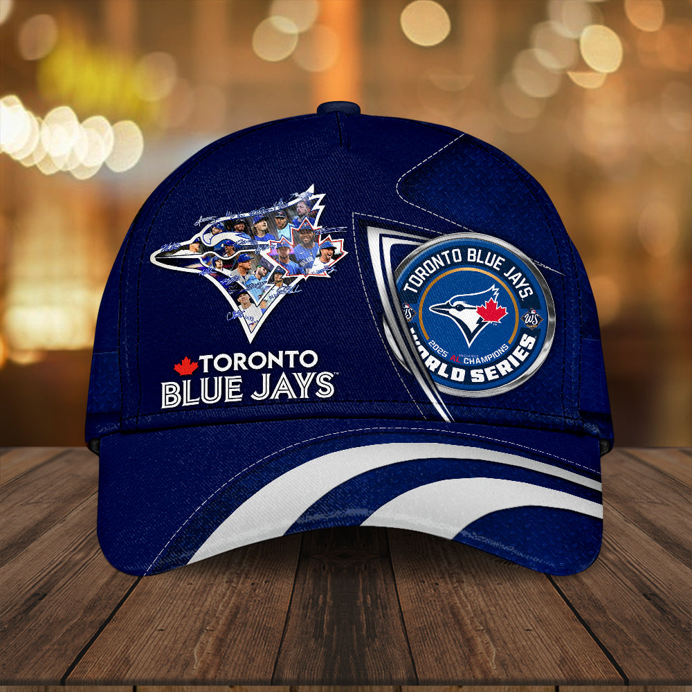 Toronto Blue Jays 2025 American League Champions Classic Cap – HOATT14199