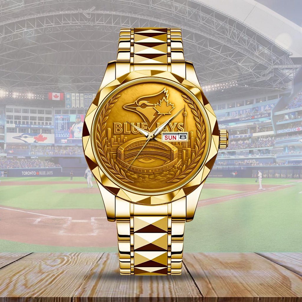 Toronto Blue Jays Alloy Luxury Quartz Watch – GNE4607