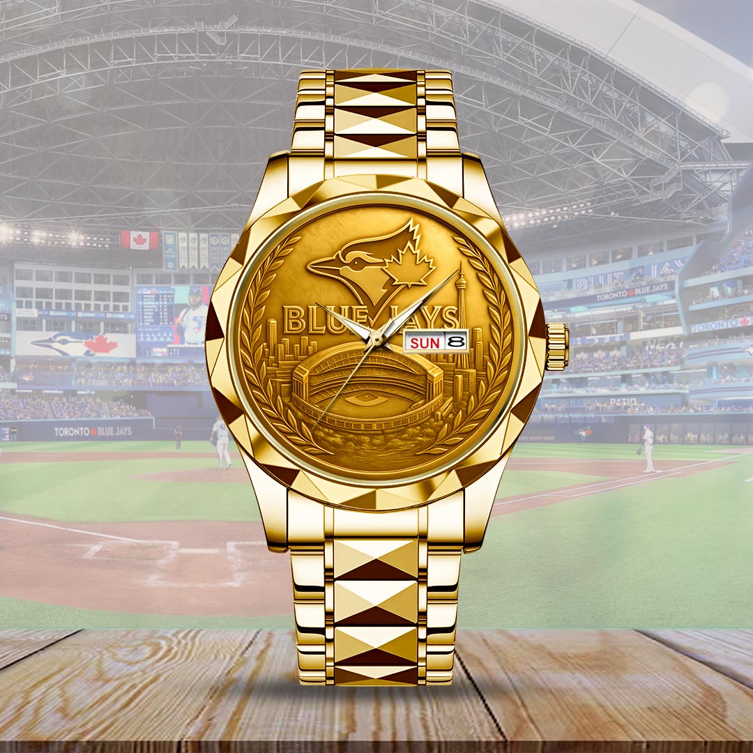 Toronto Blue Jays Alloy Luxury Quartz Watch – GNE4607