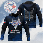 Toronto Blue Jays 2025 American League Champions 3D Apparel – HOATT14563