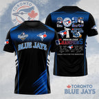 Toronto Blue Jays 2025 American League Champions 3D Apparel – HOATT14528