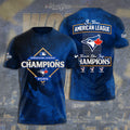 Toronto Blue Jays 2025 American League Champions 3D Apparel – TANTN18253
