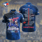 Toronto Blue Jays World Series 2025 3D Apparel – TANTN17969