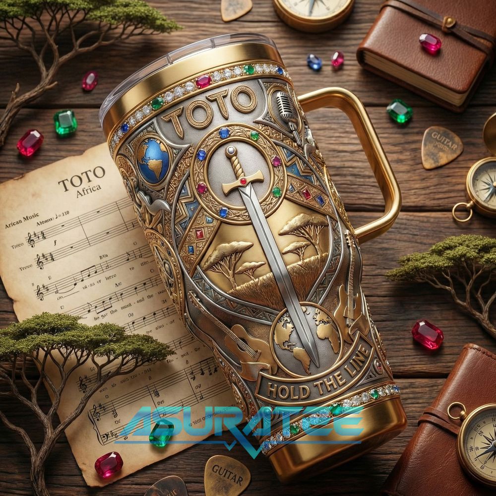 Toto Band Hold The Line Limited Edition YETI Tumbler