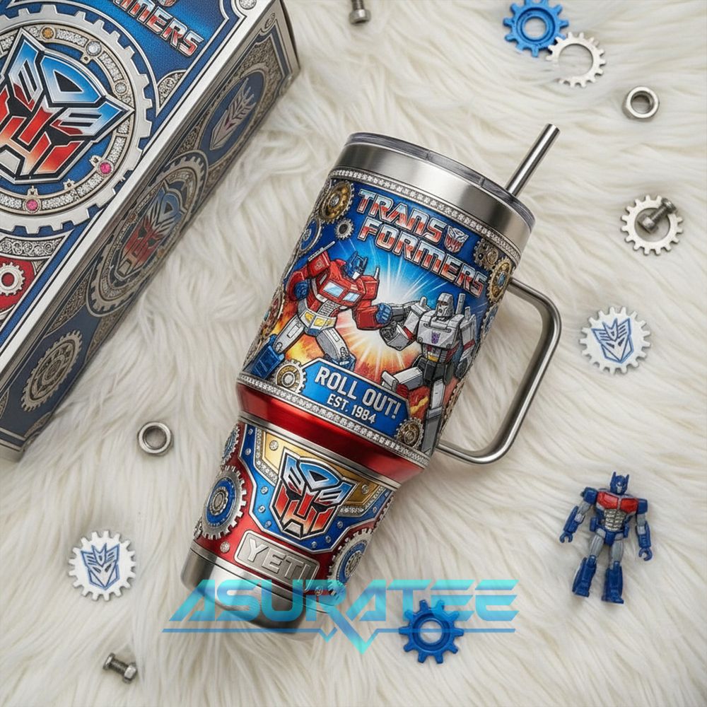 Transformers Roll Out 2026 Limited Edition YETI Tumbler