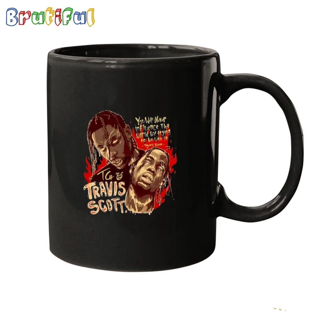 Travis Scotts 90s Mugs, Travis Scott Mug