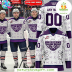 Alzheimer’s Awareness Tri-City Americans Hockey Jersey