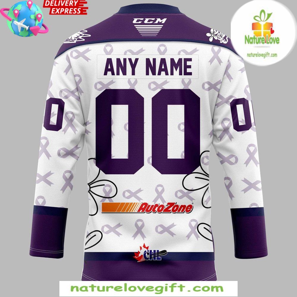 Alzheimer’s Awareness Tri-City Americans Hockey Jersey