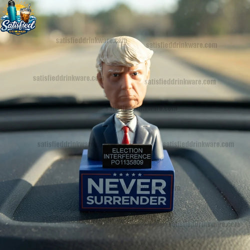 Trump-Inspired Dashboard Bobblehead - Funny Car Dashboard Ornament