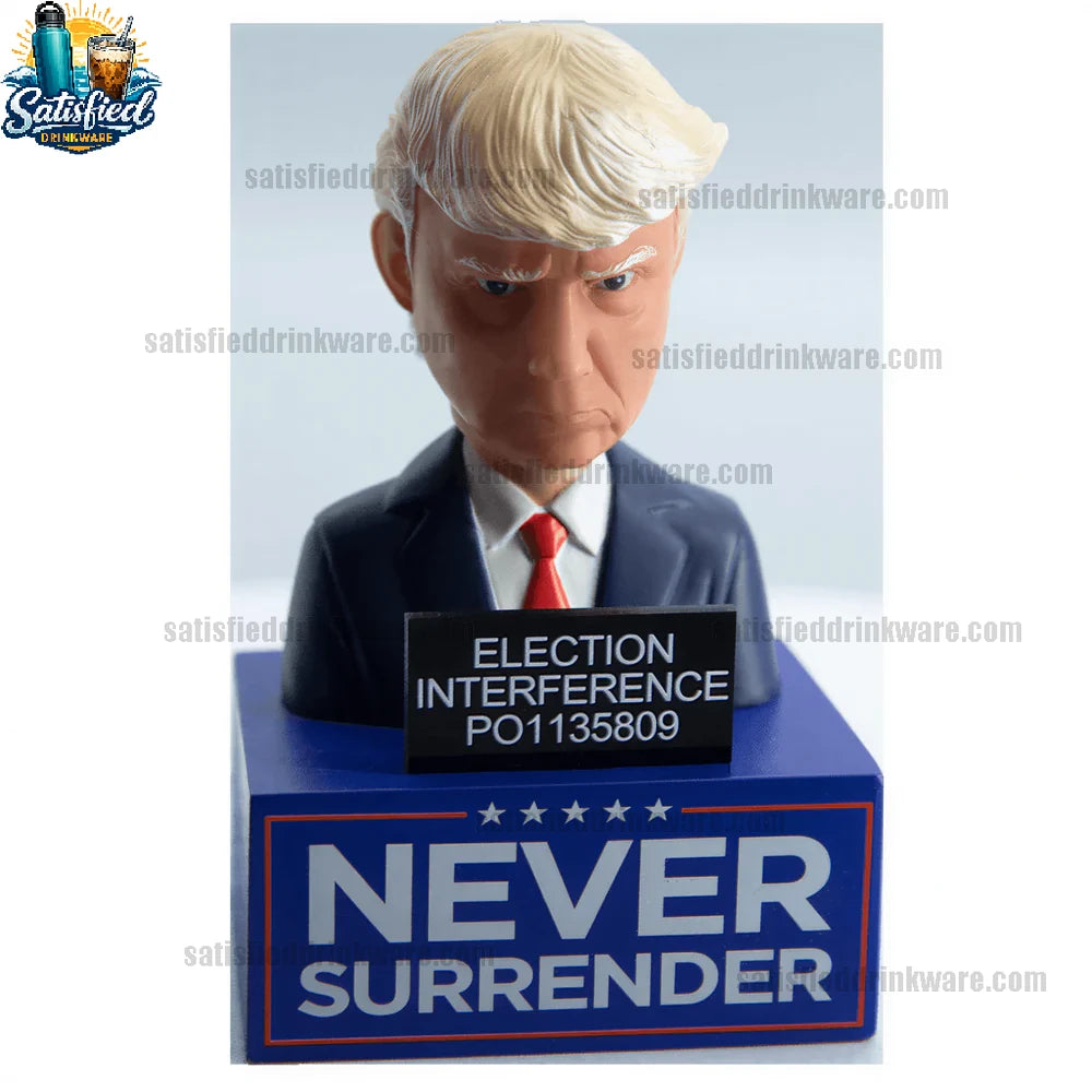 Trump-Inspired Dashboard Bobblehead - Funny Car Dashboard Ornament