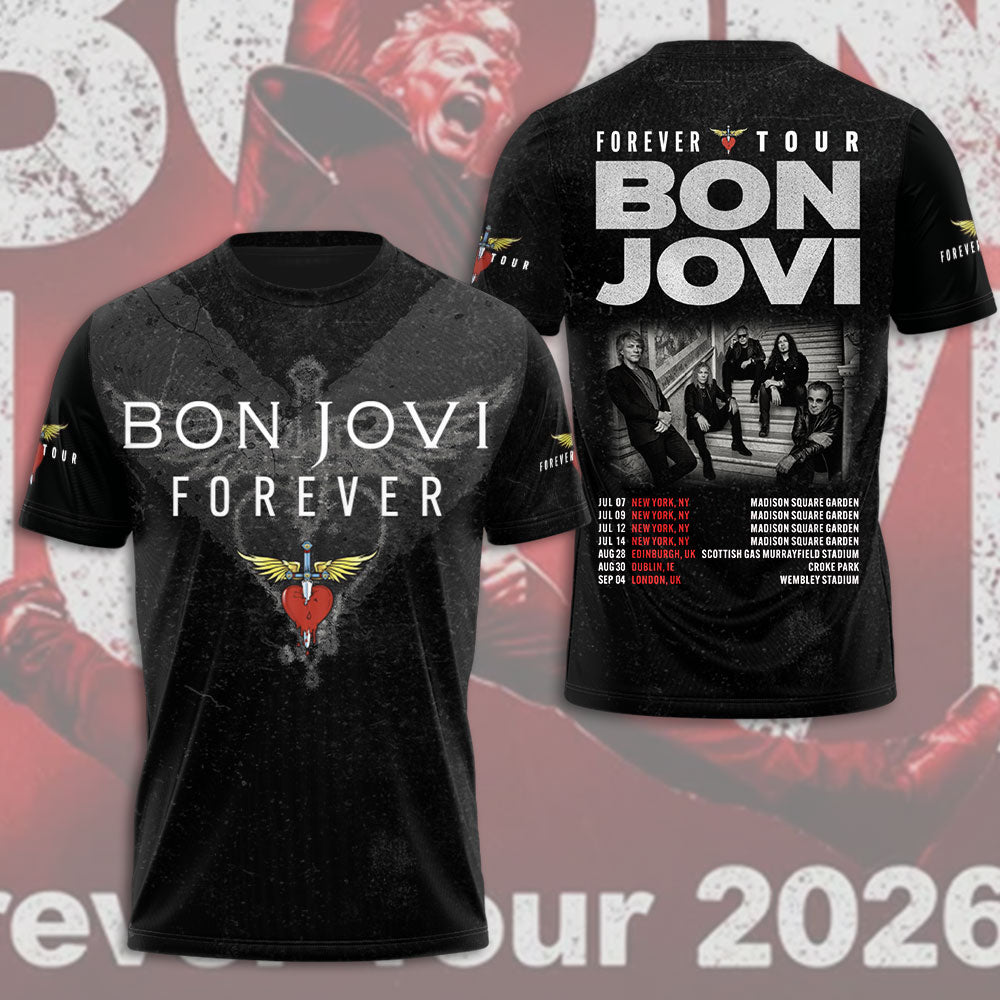 Bon Jovi 3D Apparel – GNE4585