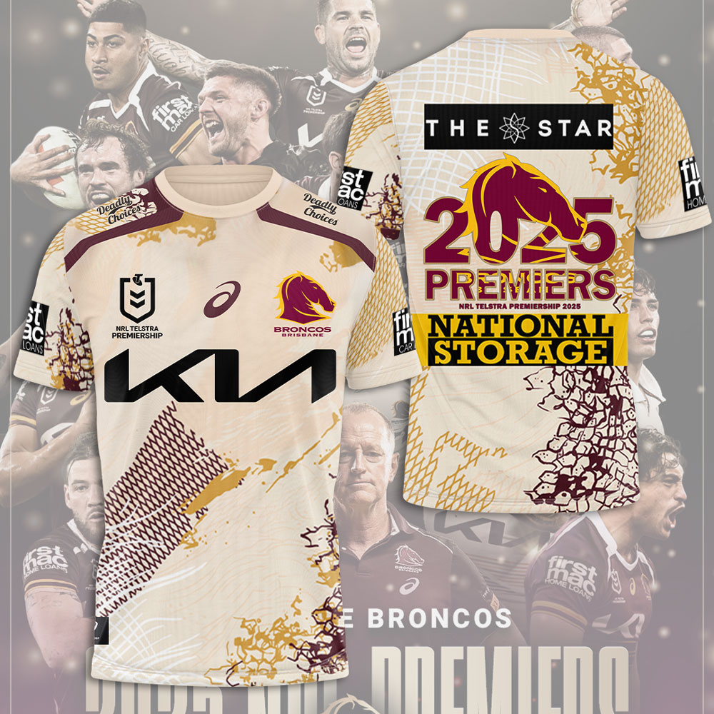 Brisbane Broncos 3D Apparel – TMTHU1299