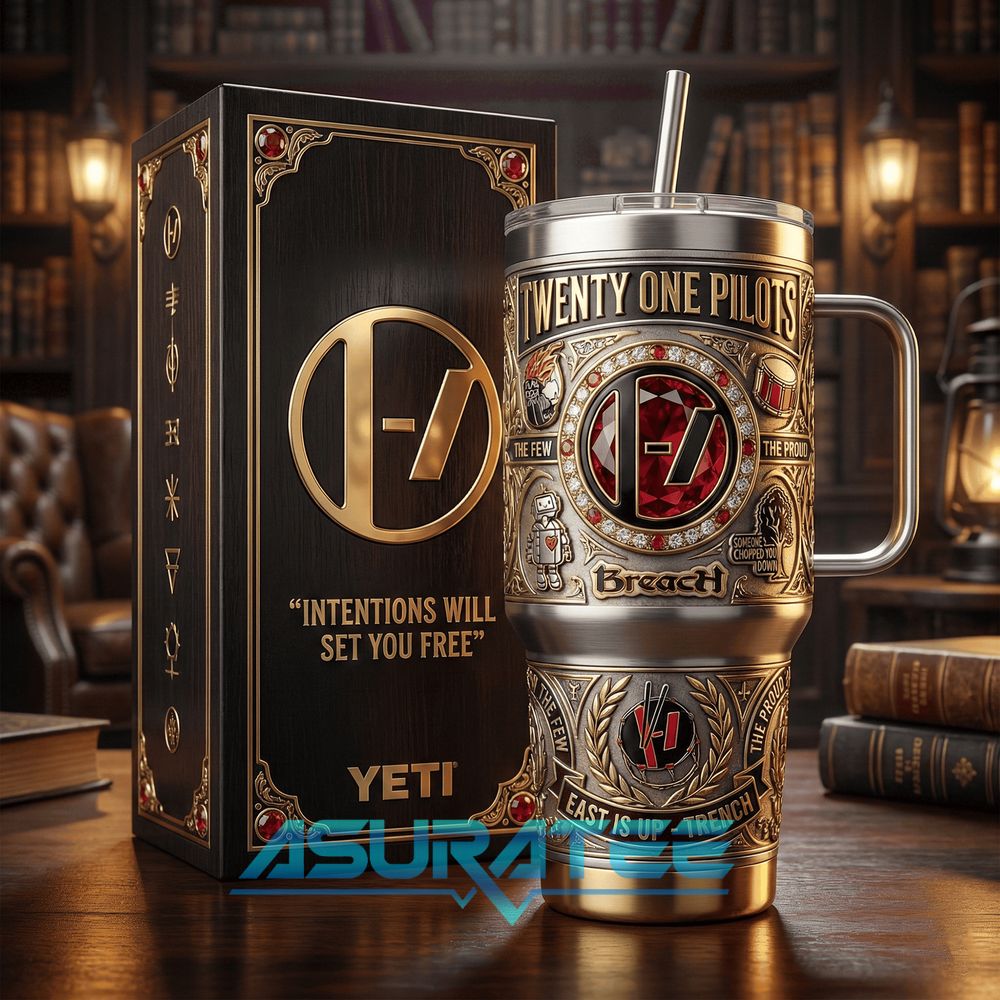 Twenty One Pilots Breach Limited Edition YETI Tumbler