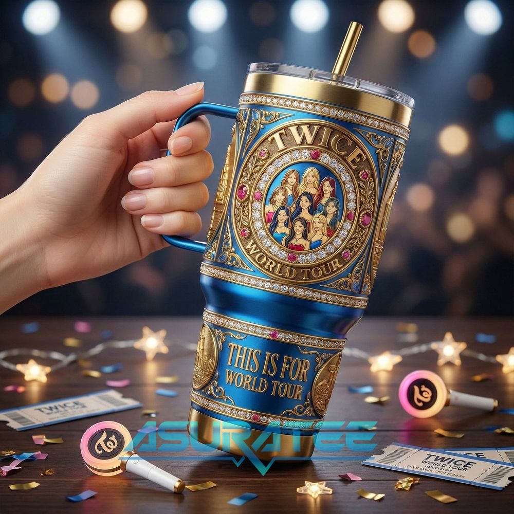 Twice This is For World Tour 2026 YETI Tumbler